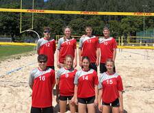 Das Beachvolleyball Team